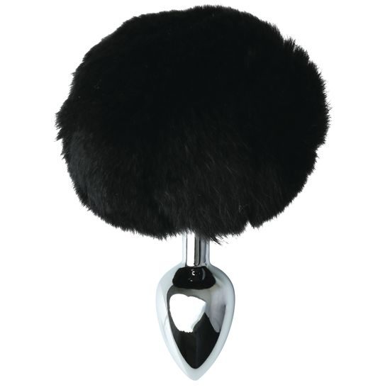 Sportsheets Sincerely Fém Nyuszi Anál Plug Fekete