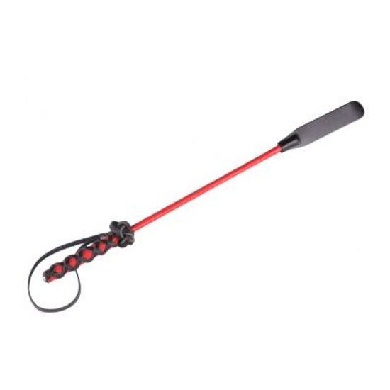 Ovális ostor - piros