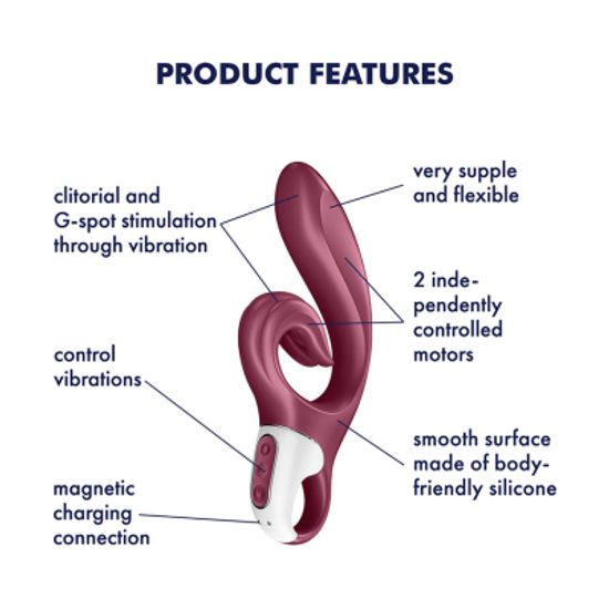 Satisfyer Love Me Piros