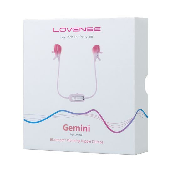 Lovense Gemini App-vezérelt Vibrációs Mellbimbócsipeszek