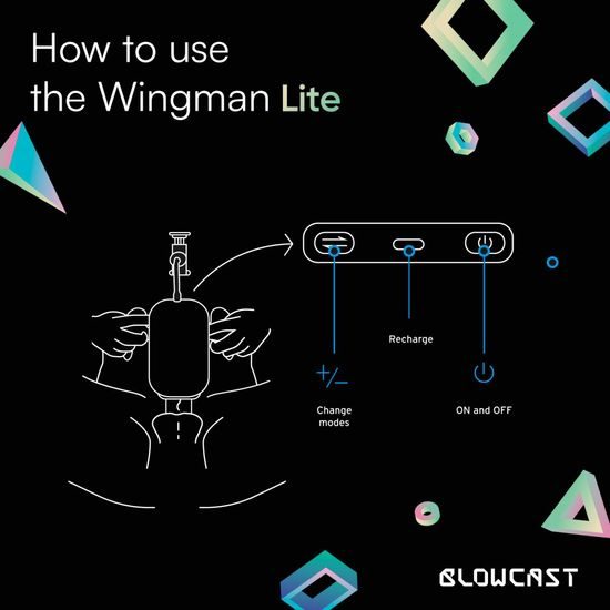 Blowcast Wingman Lite Automatikus Maszturbátor