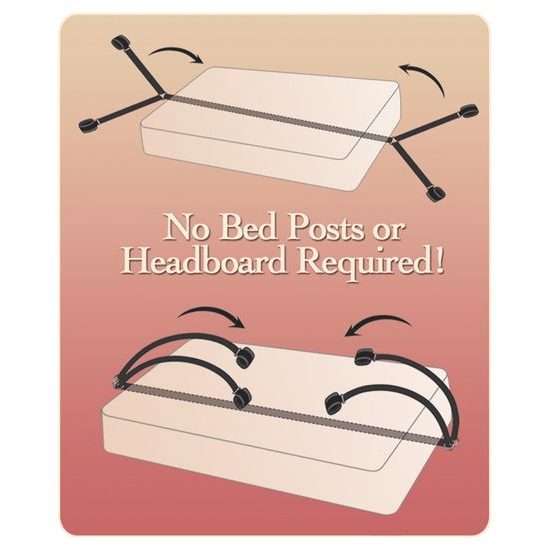 Fetish Fantasy Series Ágyhoz Rögzíthető Bondage Készlet