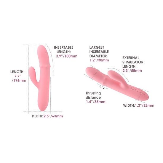 Svakom Mora Neo Barack Rózsaszín