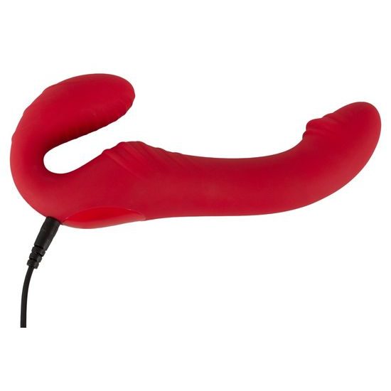 You2Toys Távirányítós Pánt Nélküli Strap-On 3 Motorral, Piros