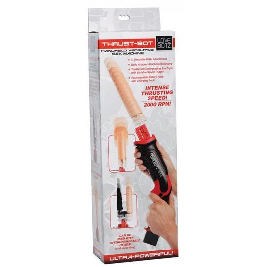 Thrust-Bot Kézi Többsebességes Szexgép Lovebotz
