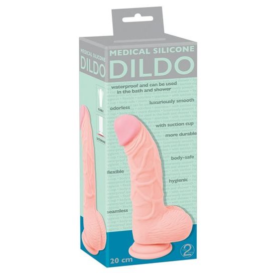 You2Toys Medical Silicone Dildo 20 cm