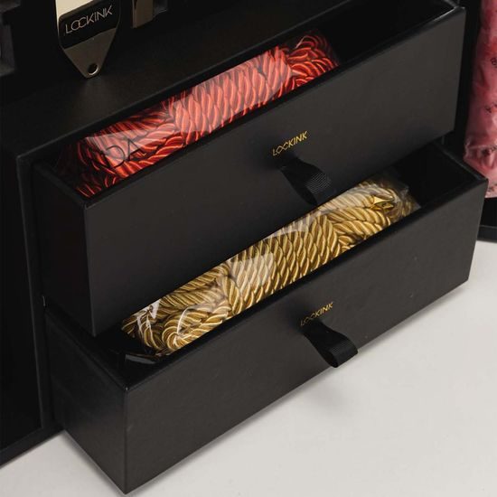 LOCKINK All-in-1 BDSM Játékkészlet Fekete