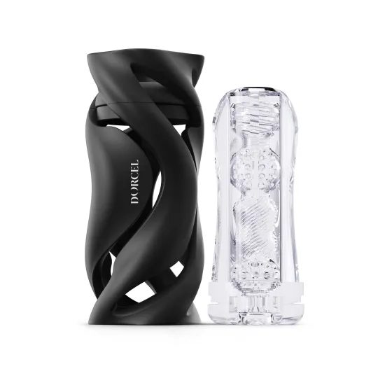 Dorcel Deep Blow Maszturbátor hüvellyel, fekete