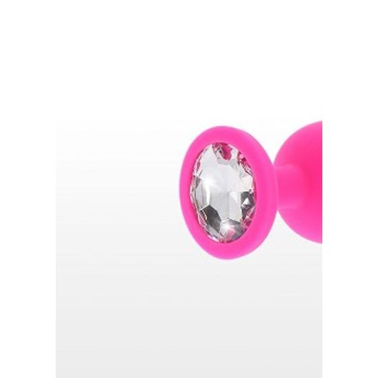 ToyJoy Diamond Booty Jewel Közepes Rózsaszín