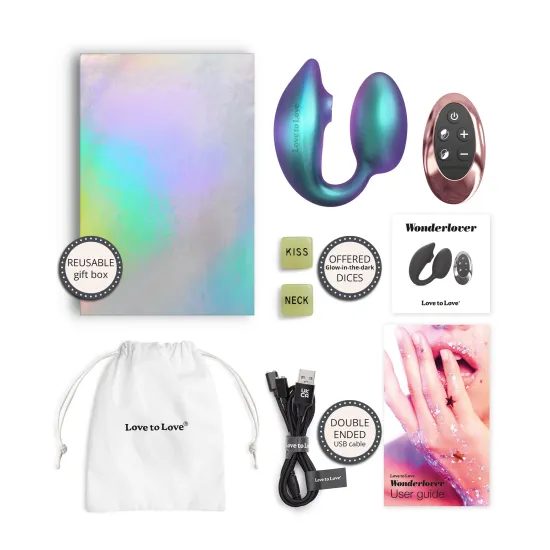 Love to Love Wonderlover Iridescent Türkiz