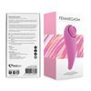 FeelzToys FemmeGasm vibrator s tapkanjem &amp; žgečkanjem roza