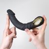 Crushious Magnus Bend prilagodljiv vibrator – črn