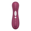 Satisfyer Pro 2 Generation 3 z Liquid Air tehnologijo, vibracijami in Bluetooth aplikacijo, vinsko rdeča