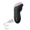 Blush Temptasia Heartbeat kalhotkovni vibrator z daljincem črno-roza