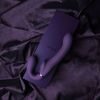 VIVE Ai Dual Vibrating &amp; Air Wave Tickler Strapless Strapon Purple