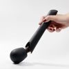 CRUSHIOUS HOLLY RECHARGEABLE WAND MASSAGER BLACK