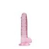 RealRock Realističen dildo z modoma 17 cm rožnat