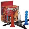 You2Toys Strap on! Barvni pas z dildoti