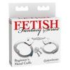 Fetish Fantasy Kovinske lisice Series Beginner's Metal Cuffs