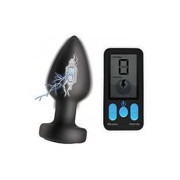 Zeus Electrosex E-Stim Pro silikonski vibracijski analni čep z daljinskim upravljalnikom