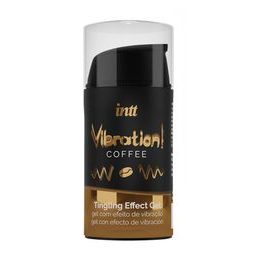 intt Vibration! Gel z mravljinčastim učinkom Coffee 15 ml