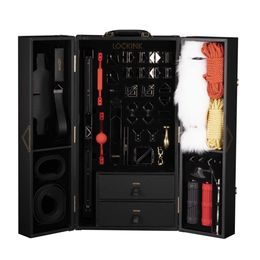 LOCKINK All-in-1 BDSM Igrača Set Črna