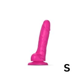 strap-on-me Sliding Skin Realistični Dildo Fuksija S