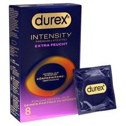 Durex Intensity Extra Lubricated kondomi brez lateksa 8 kos