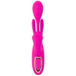 Sweet Smile Dual Swing rožnati rabbit vibrator