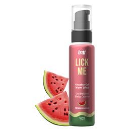 INTT Lick me Sladljiv gel s segrevalnim učinkom Lubenica 50 ml
