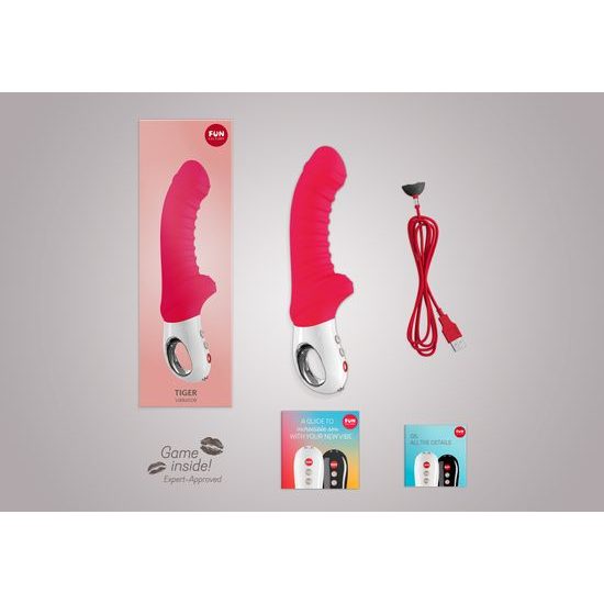 Fun Factory vibrator Tiger G5 rdeča