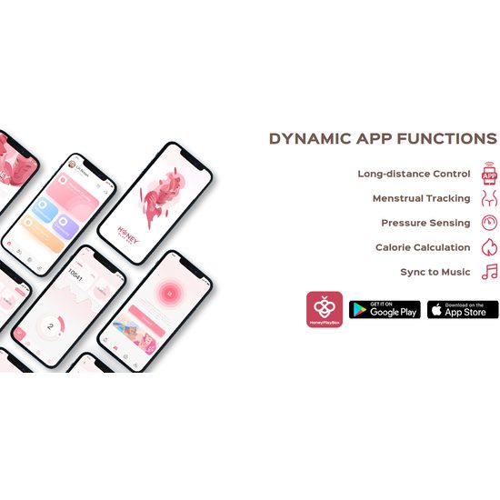 Honey Play Box LILI APP-upravljan jajček vibrator