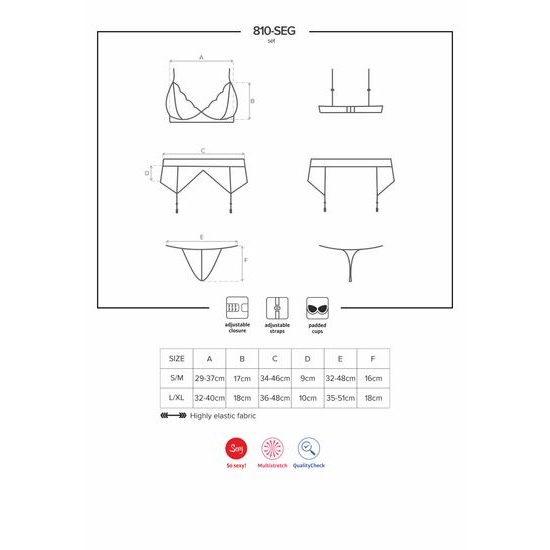 Set 810 SEG bel komplet Obsessive