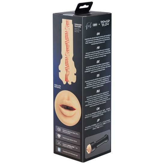Kiiroo PowerBlow &amp; Feel Stroker Mouth