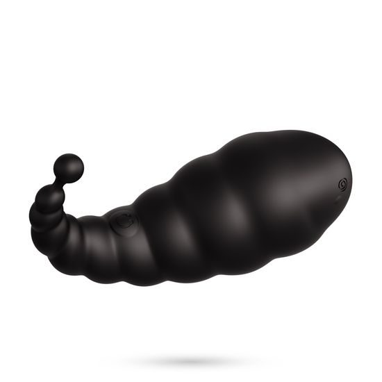 Crushious Cocoon polnilno vibracijsko jajčece z brezžičnim daljinskim upravljalnikom črno