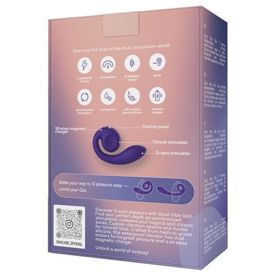 Snail Vibe Gizi Vijolična