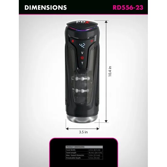 Pipedream PDX Elite Moto-Bator Pro Light