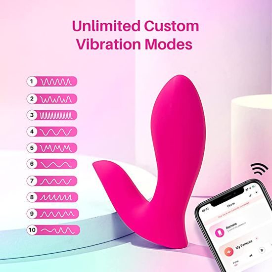 Lovense Flexer vstavljiv dvojni “panty” vibrator