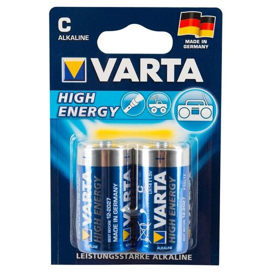 2 Varta C bateriji