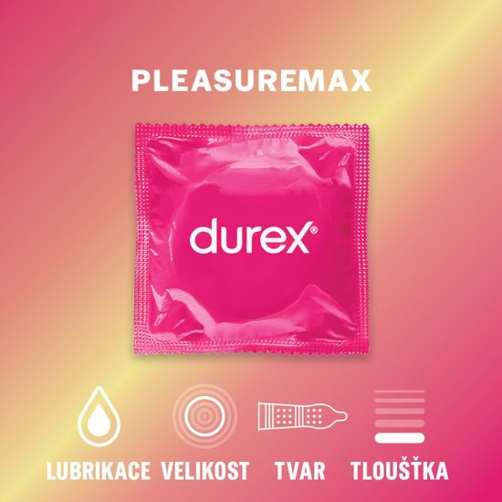 Durex Pleasuremax 3 kos