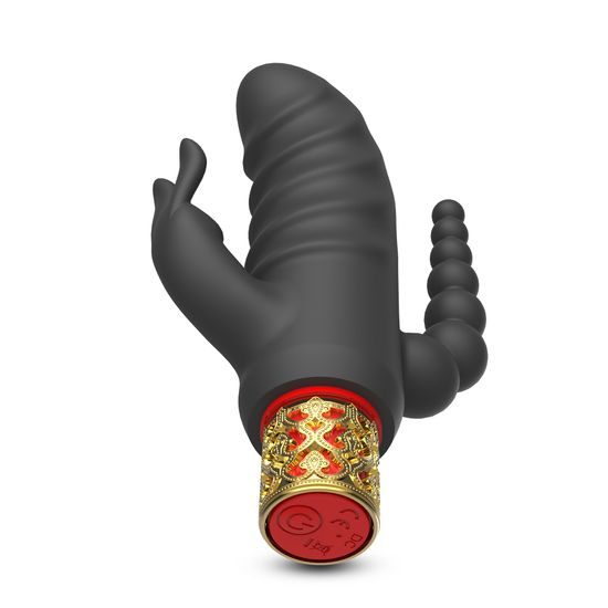 Crushious Romanov Classic vibrator z odstranljivim silikonskim tulcem