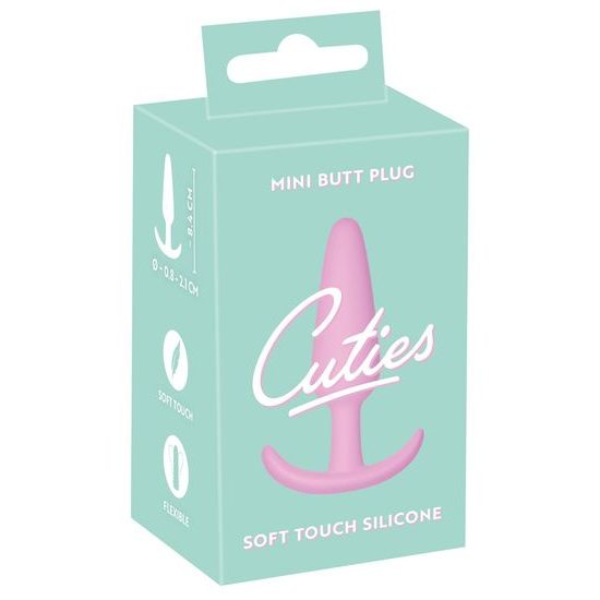 Cuties Mini analni čep roza