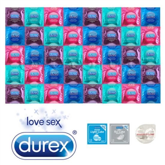 Durex Exclusive Mix 40 kos