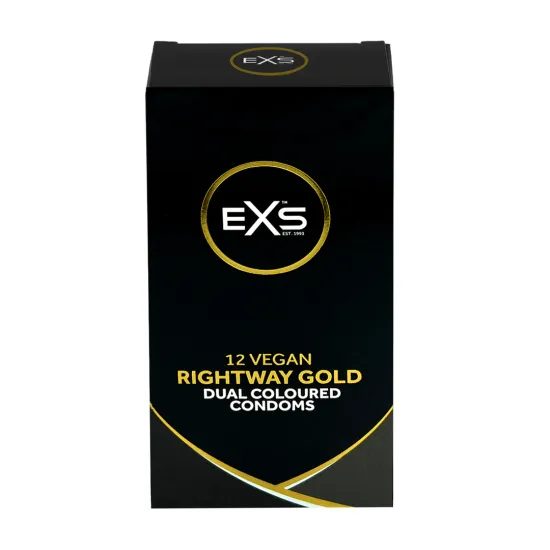 EXS Rightway Gold kondomi – 12 kosov