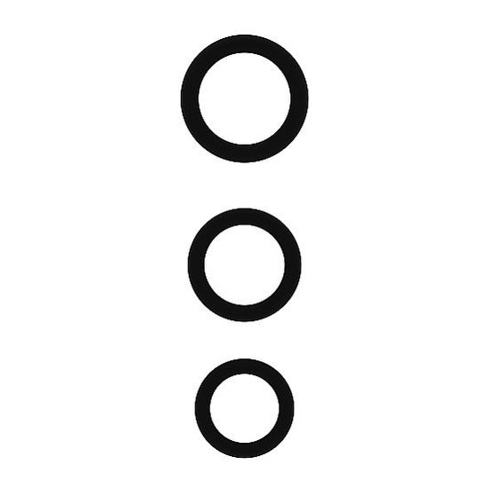 Sono No.25 Komplet Obročev za Penis Črna