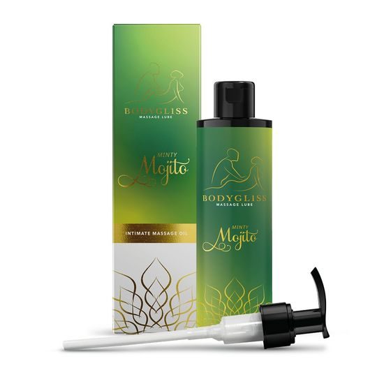 BodyGliss Massage Collection Minty Mojito masažno mazivo 150 ml