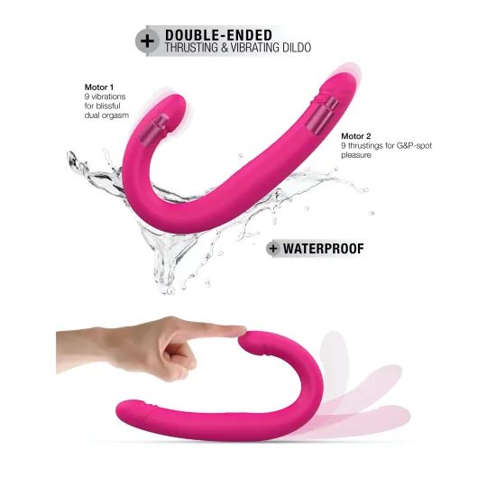 Dorcel Orgasmic Double Do dvojni vibrirajoči dildo