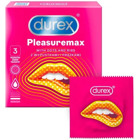 Durex Pleasuremax 3 kos