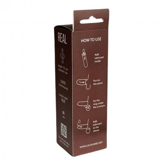 Extra Sense Real Rings Penis Sleeve Extension