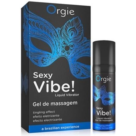 Orgie Sexy Vibe! Tekoči vibrator 15 ml